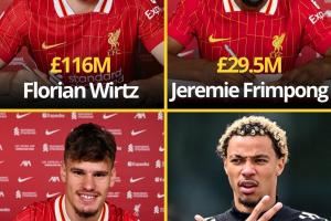 总支出近3亿镑🤯利物浦今夏花费远超切尔西，高于曼城+枪手总和